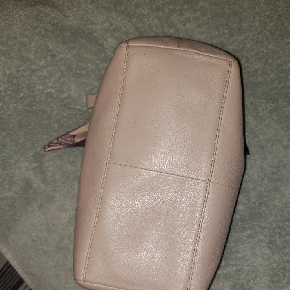 Kate Spade Light Purple Satchel with Bow and Scarf - Picture 8 of 14